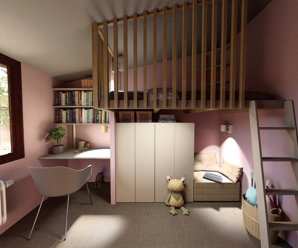 Barnrum efter renovering